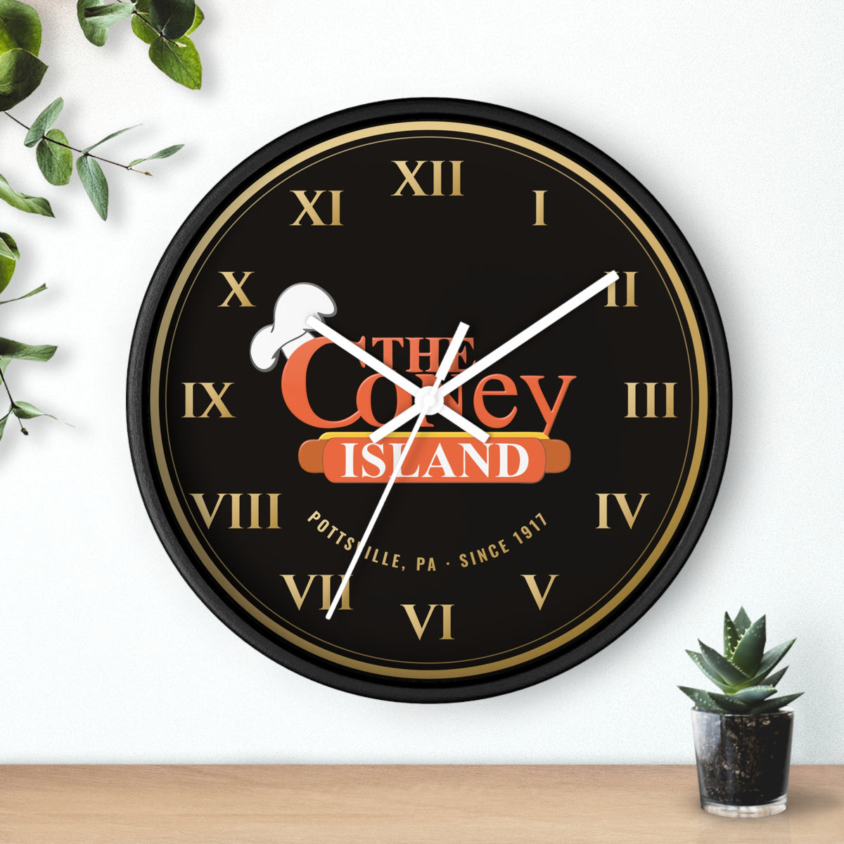 The Coney Island Wall Clock