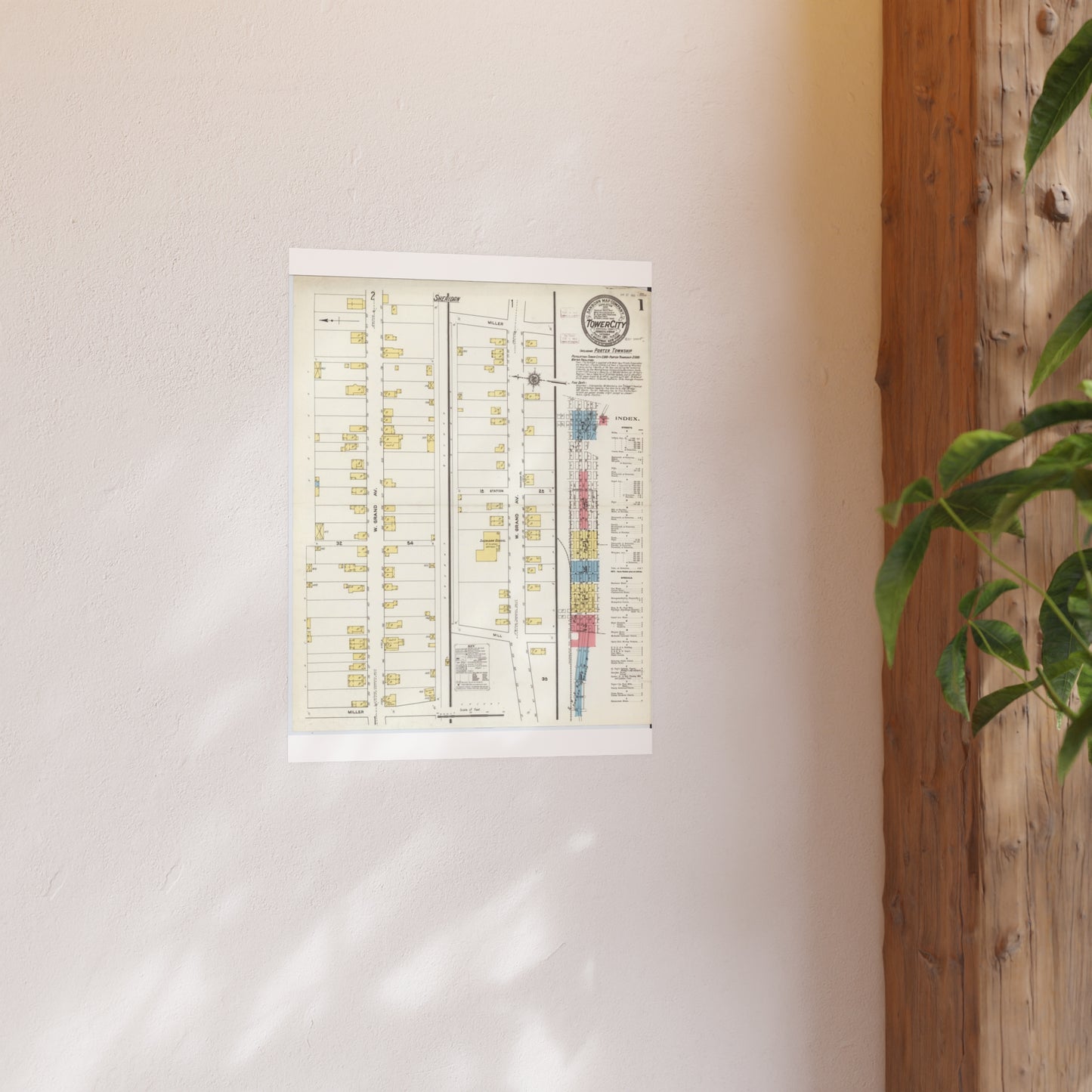 Sanborn Fire Insurance Maps — Tower City