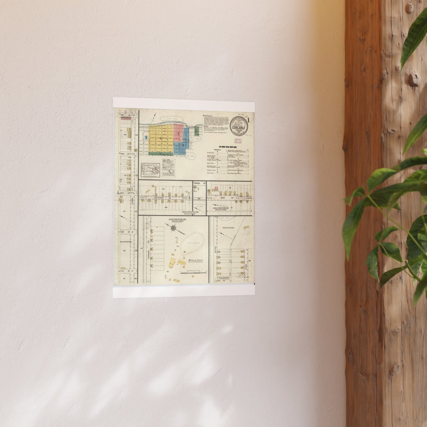 Sanborn Fire Insurance Maps — Coaldale