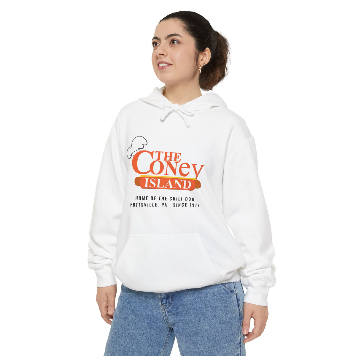 The Coney Island Classic Hoodie — Garment-Dyed
