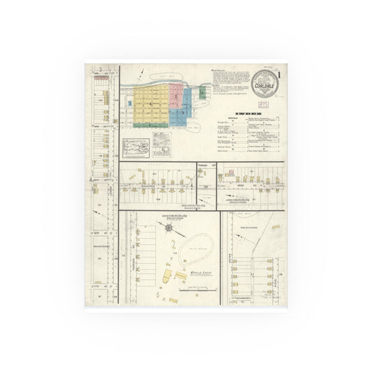 Sanborn Fire Insurance Maps — Coaldale
