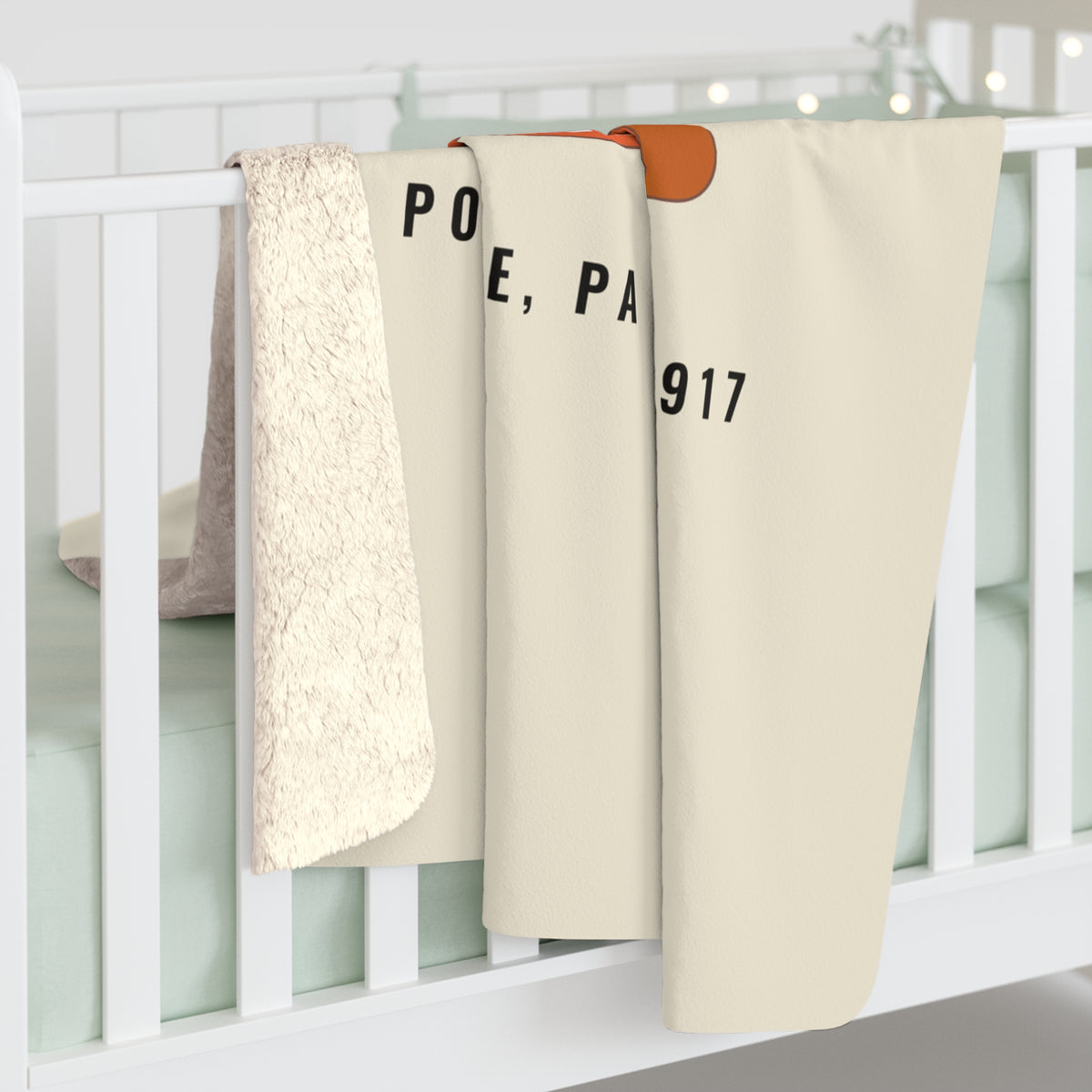 The Coney Island Sherpa Fleece Blanket