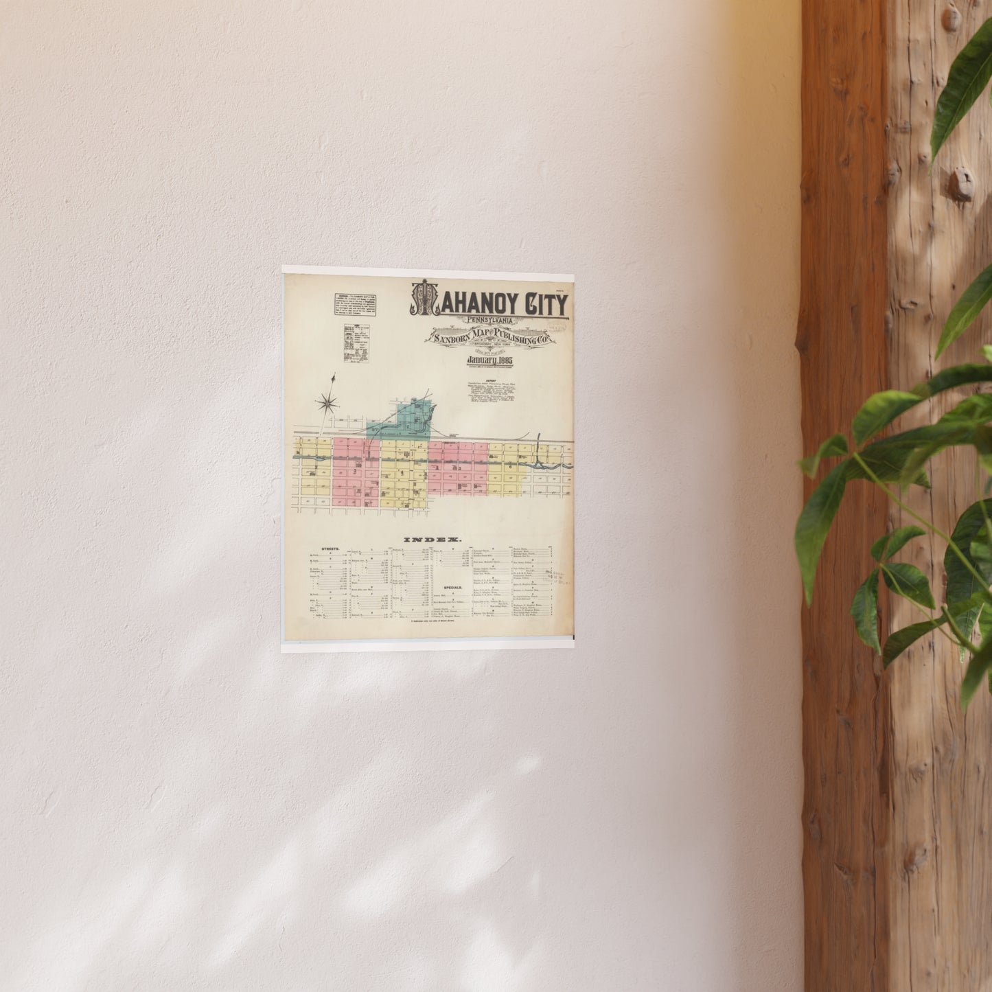 Sanborn Fire Insurance Maps — Mahanoy City