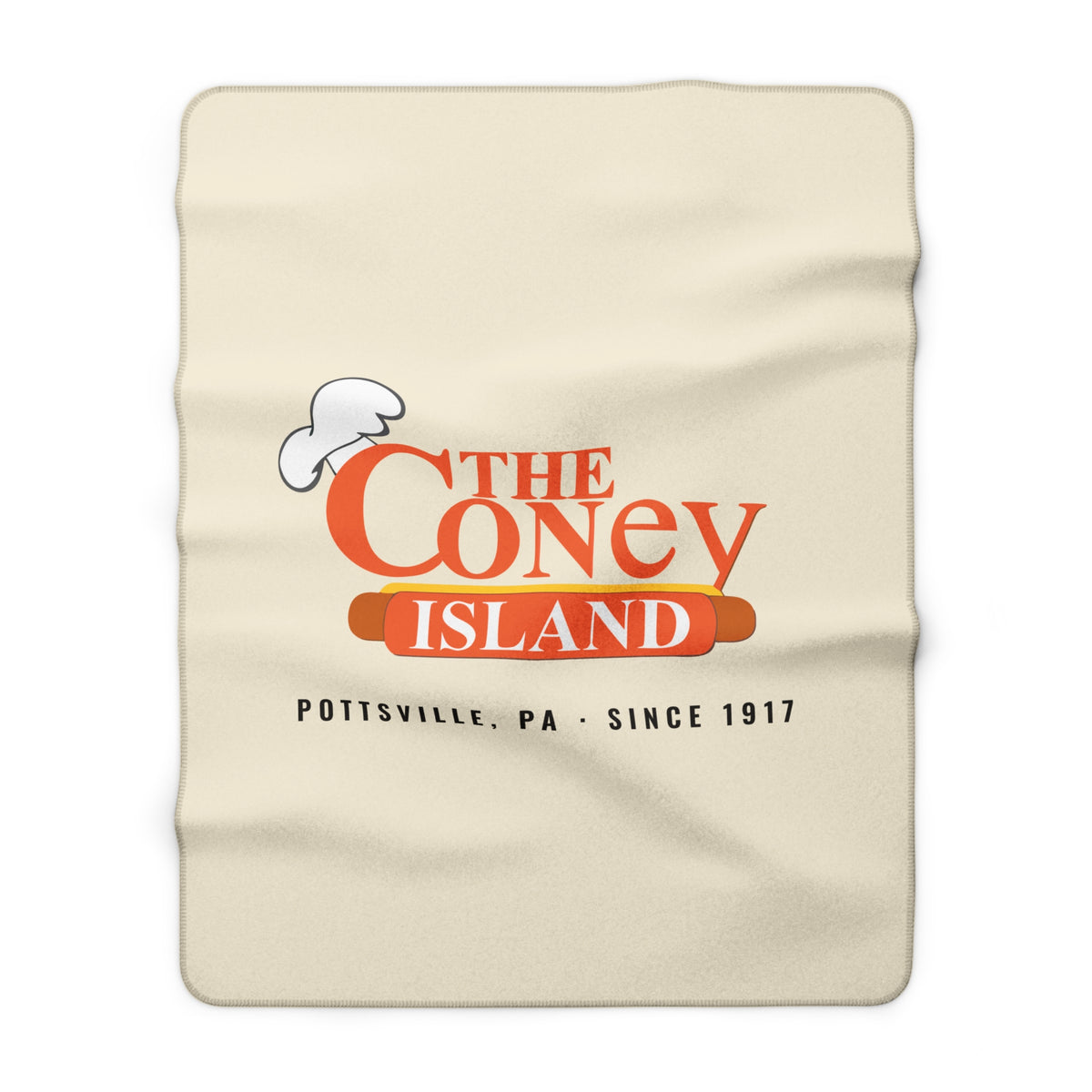 The Coney Island Sherpa Fleece Blanket