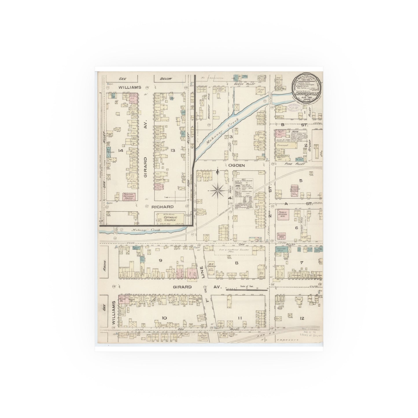 Sanborn Fire Insurance Maps — Girardville
