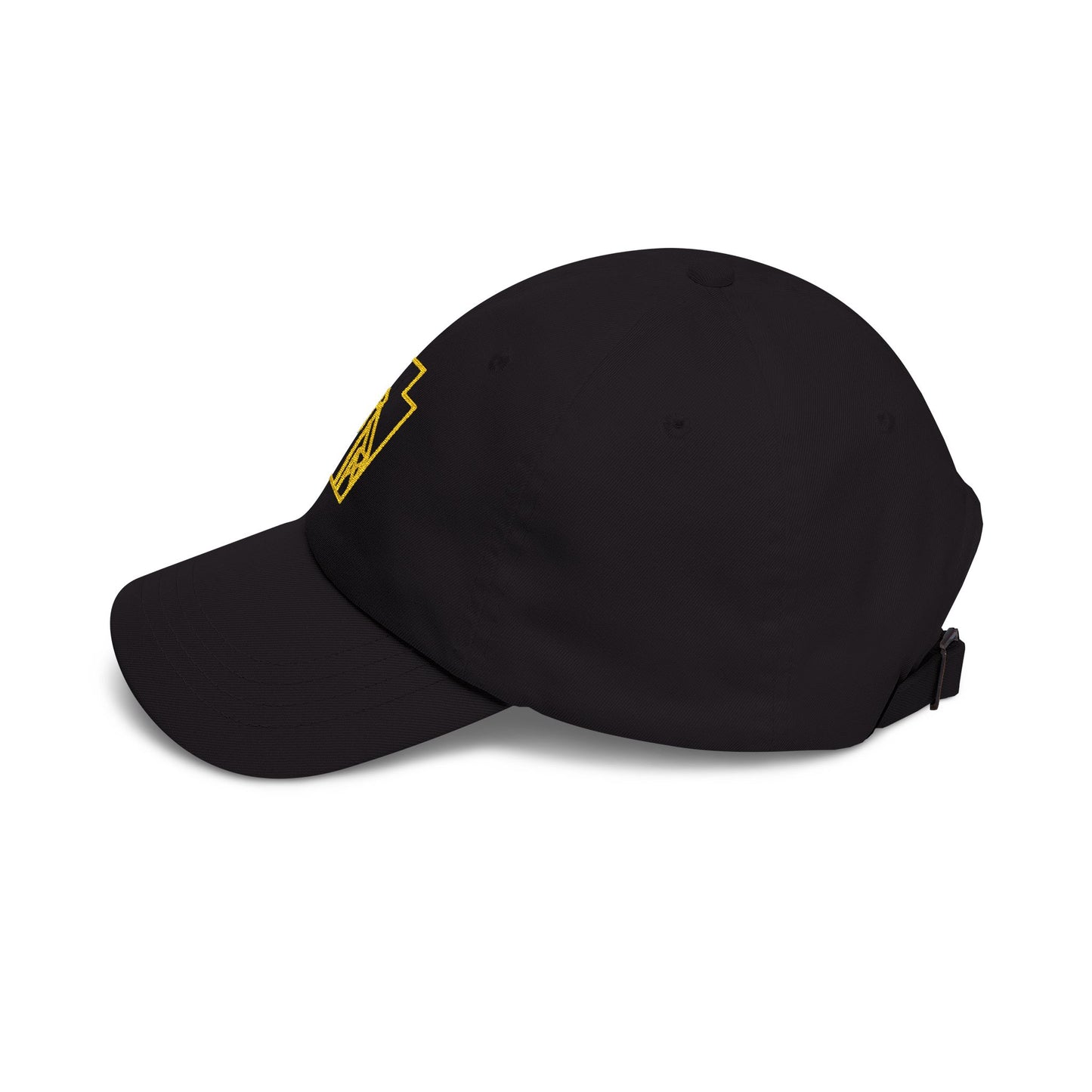 HARDCOAL Keystone Dad Cap — Black / Gold