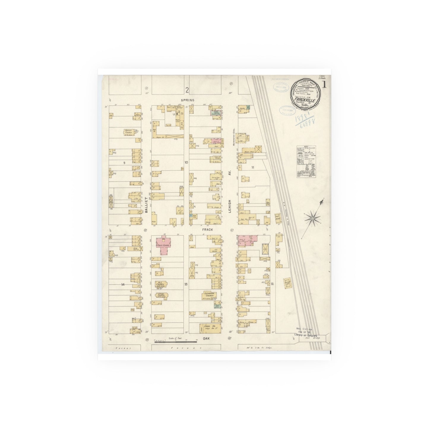 Sanborn Fire Insurance Maps — Frackville