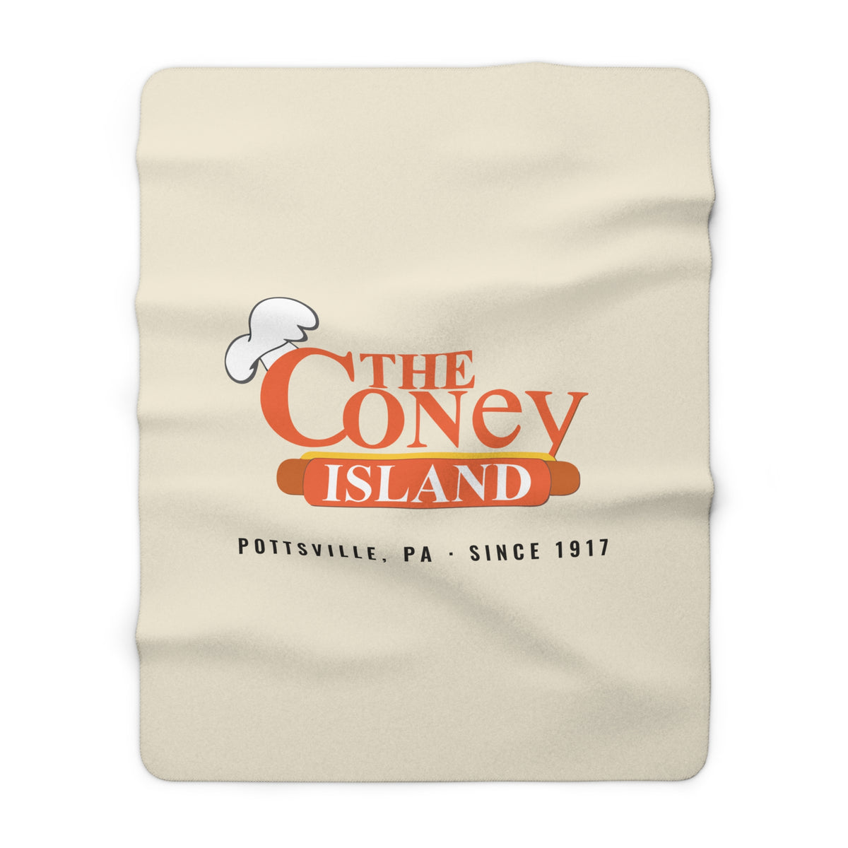 The Coney Island Sherpa Fleece Blanket