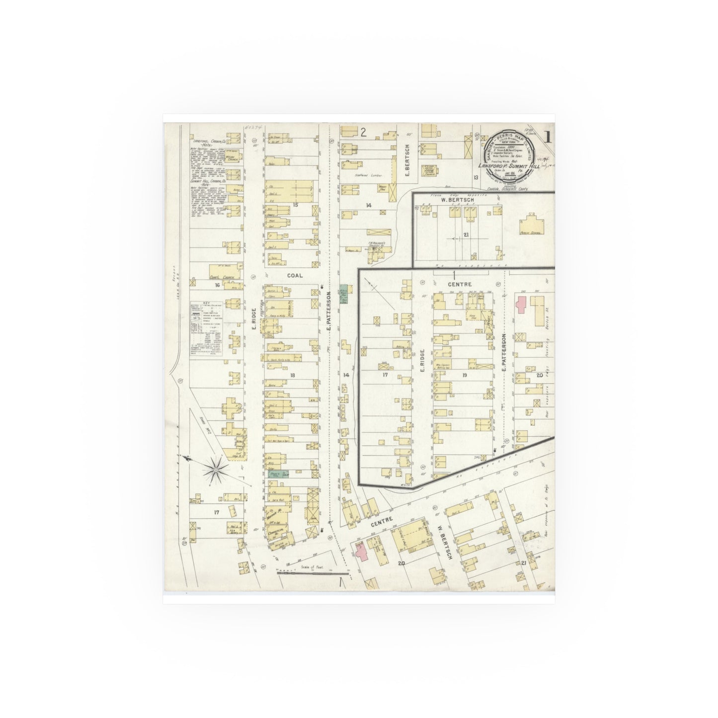 Sanborn Fire Insurance Maps — Lansford
