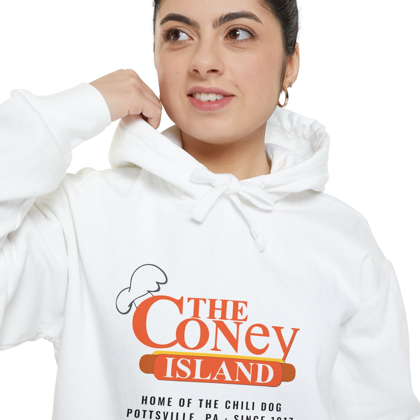 The Coney Island Classic Hoodie — Garment-Dyed