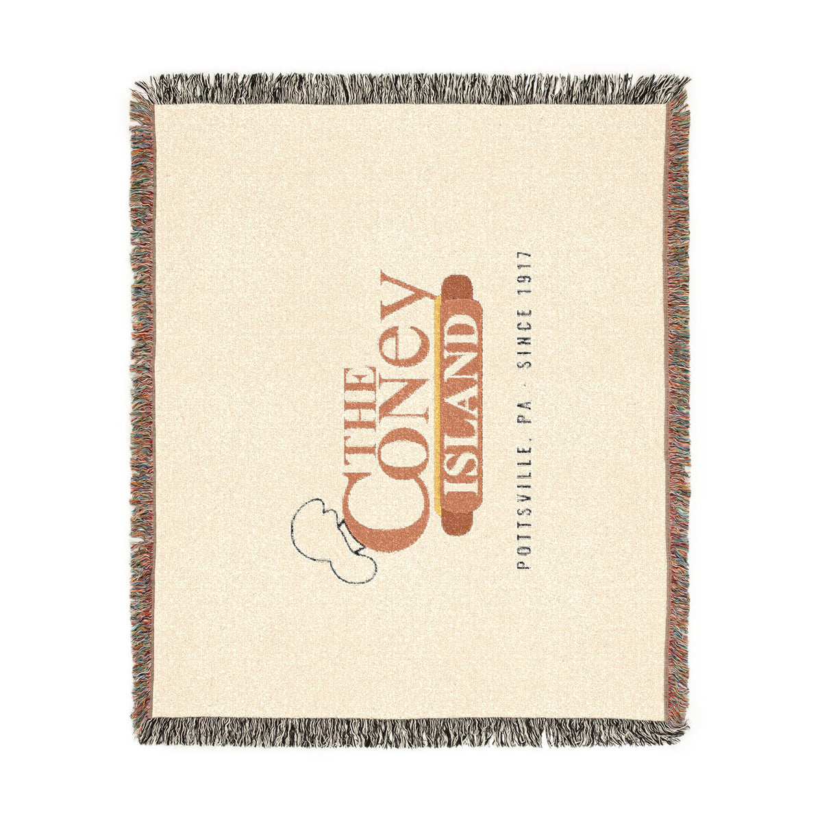 The Coney Island Woven Blanket