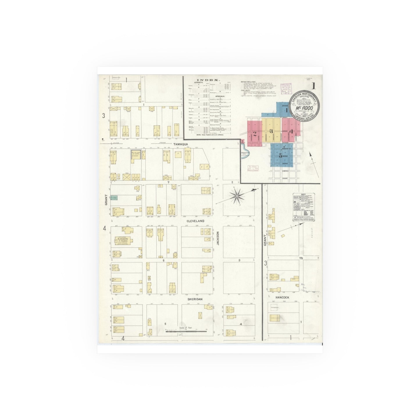 Sanborn Fire Insurance Maps — McAdoo