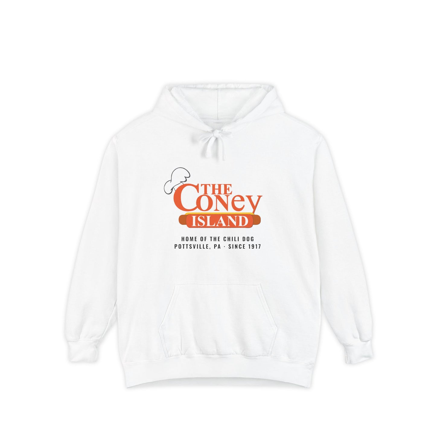 The Coney Island Classic Hoodie — Garment-Dyed