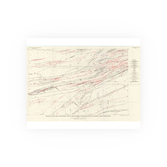 USGS Geology of the West-Central Southern Anthracite Field (PP 602)