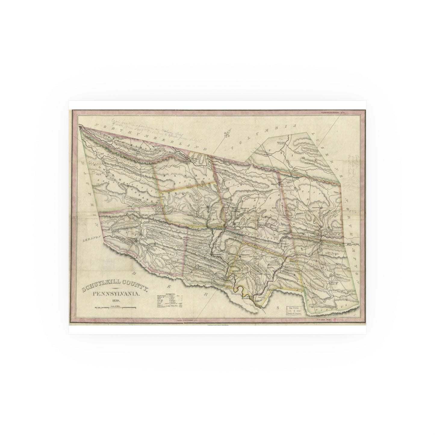 Schuylkill County, Pennsylvania (Tanner)