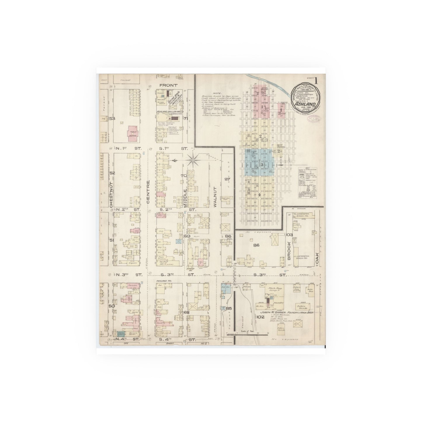 Sanborn Fire Insurance Maps — Ashland