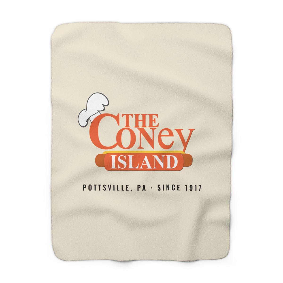 The Coney Island Sherpa Fleece Blanket