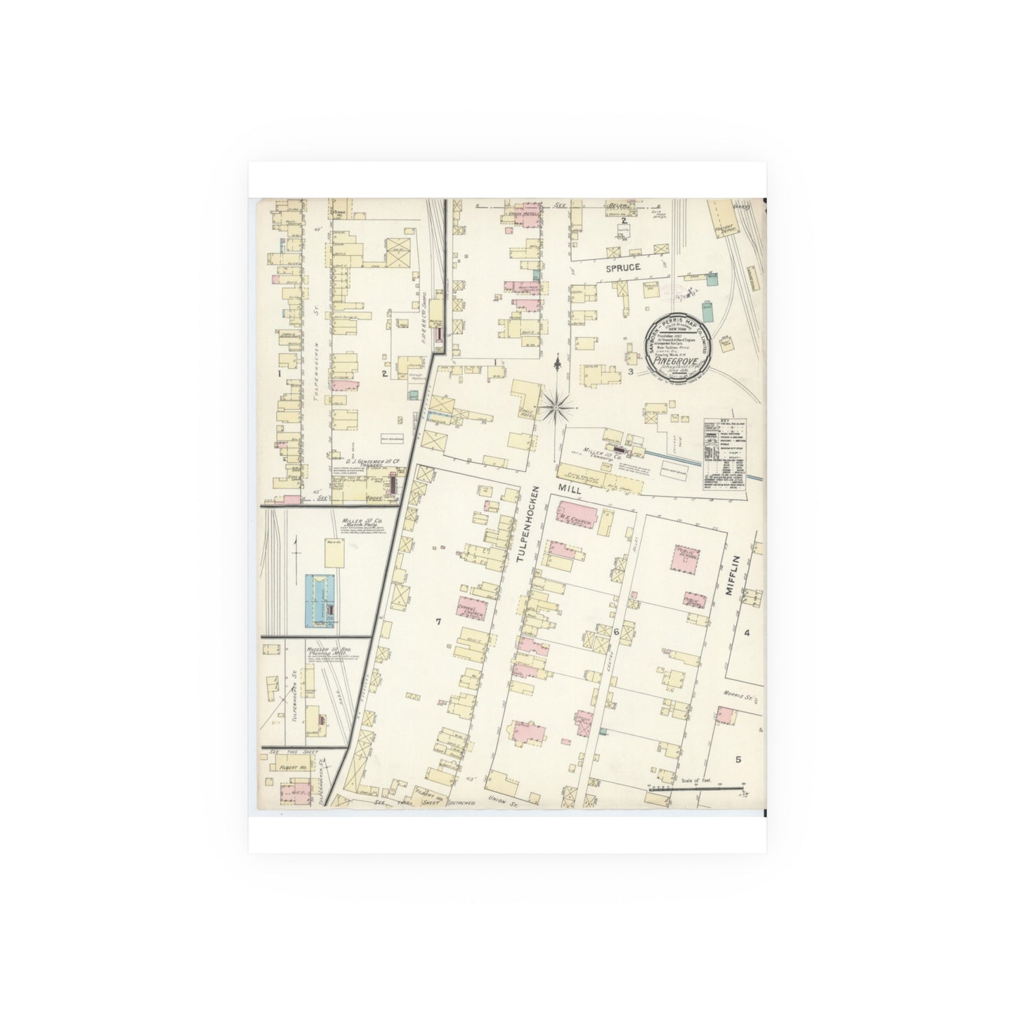 Sanborn Fire Insurance Maps — Pine Grove