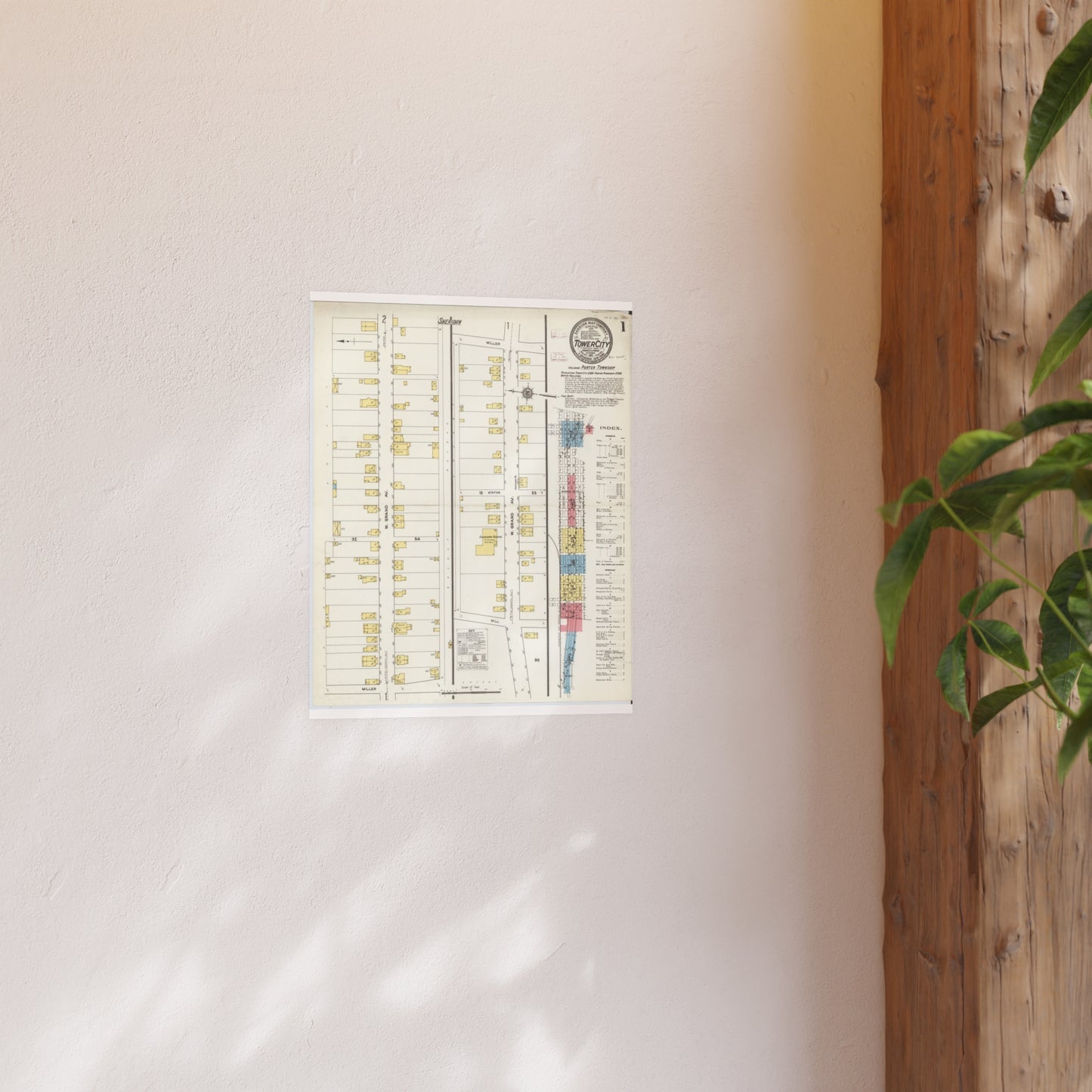 Sanborn Fire Insurance Maps — Tower City