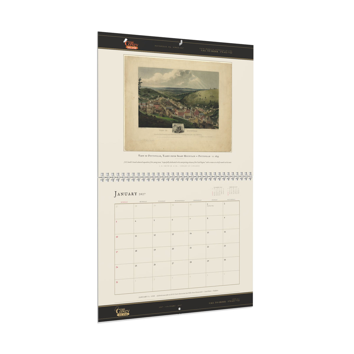 The Coney Island 110th Anniversary Calendar — 2027