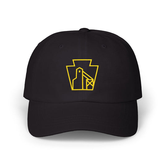 Schuylkill Hub Keystone Cap — Black / Gold