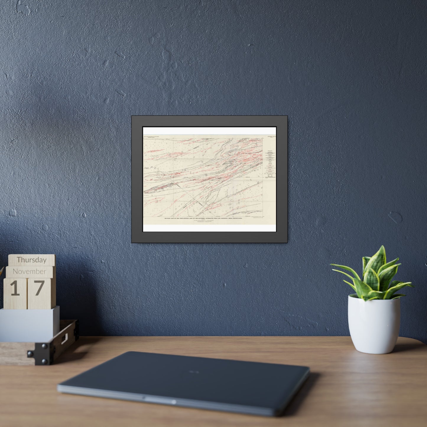 USGS Geology of the West-Central Southern Anthracite Field (PP 602) — Framed