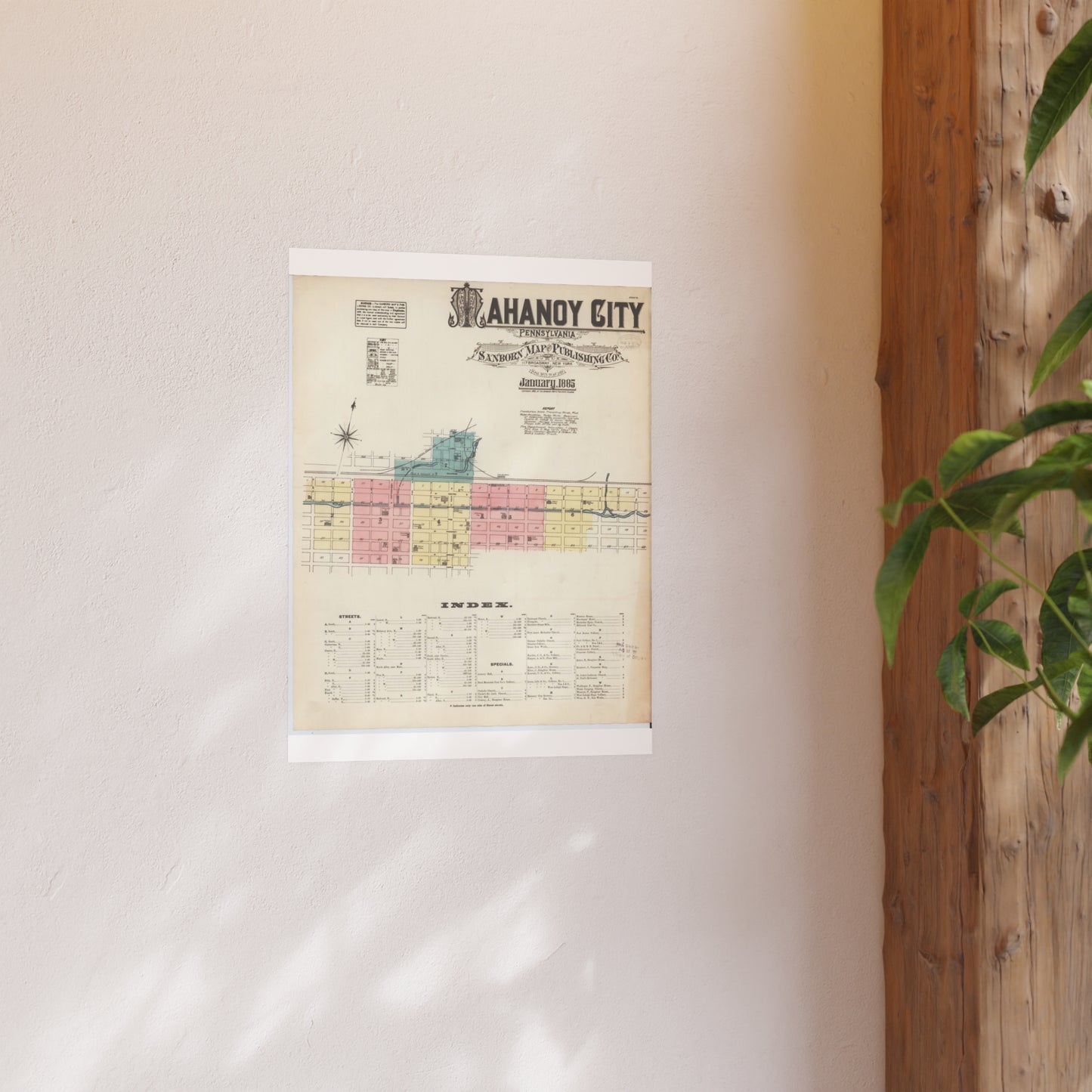 Sanborn Fire Insurance Maps — Mahanoy City