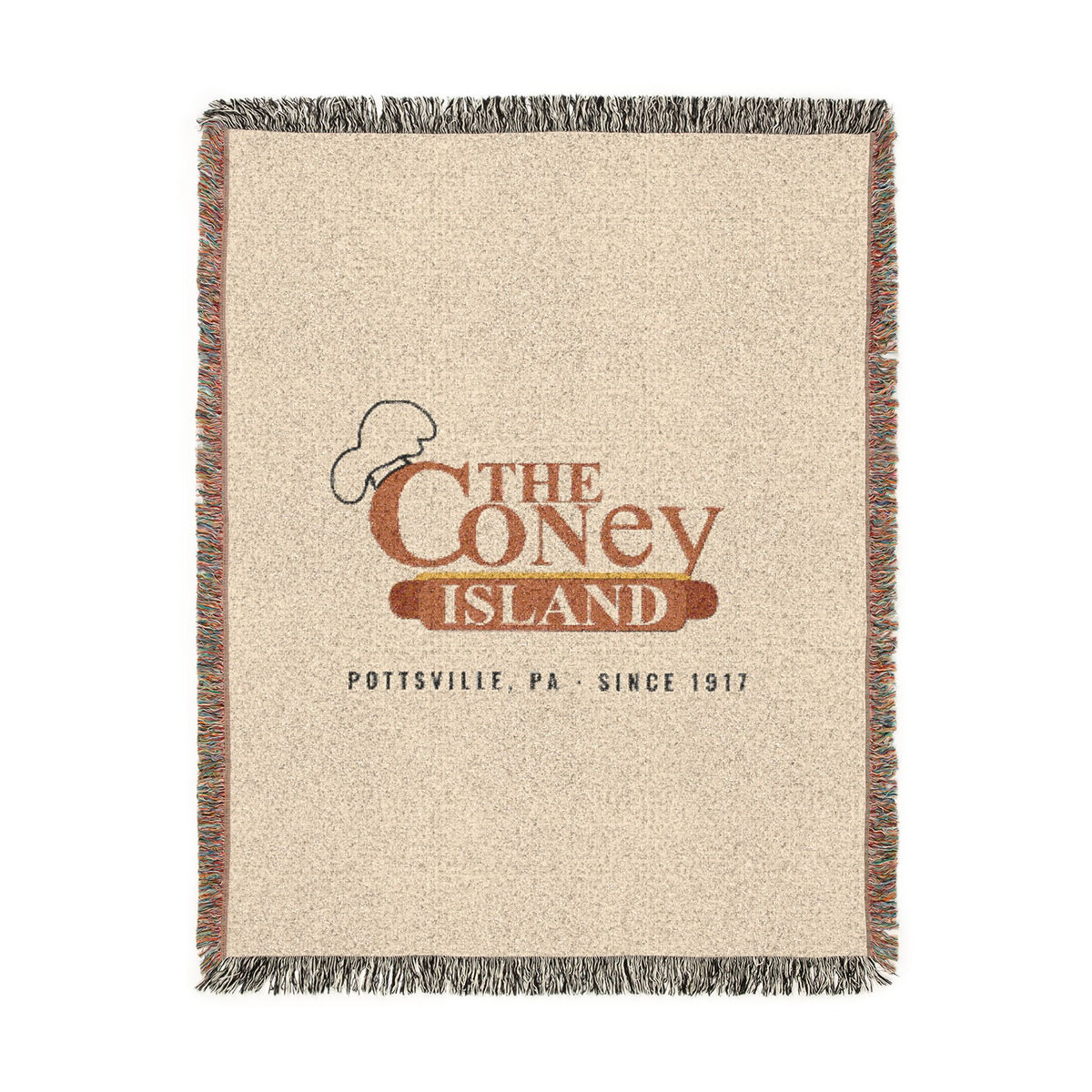 The Coney Island Woven Blanket