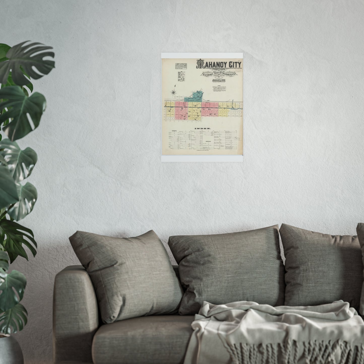 Sanborn Fire Insurance Maps — Mahanoy City