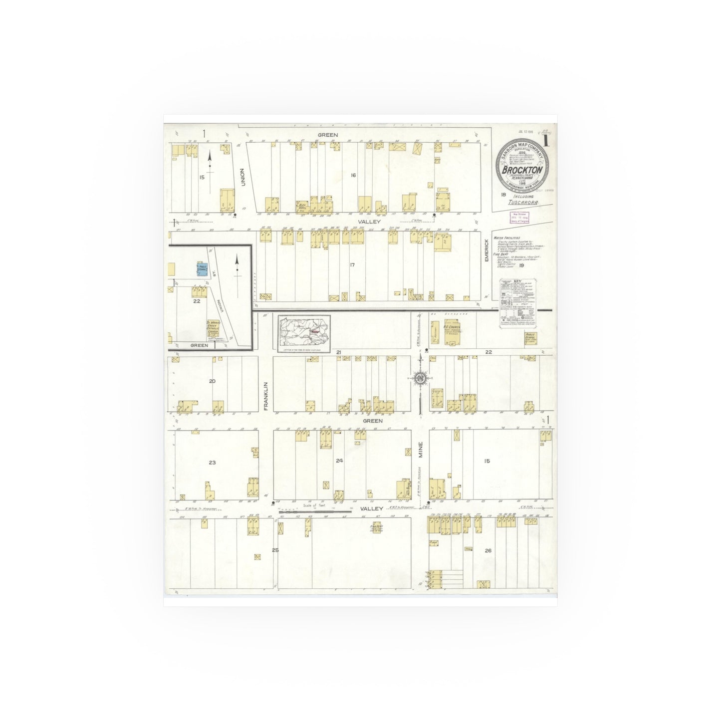 Sanborn Fire Insurance Maps — Brockton