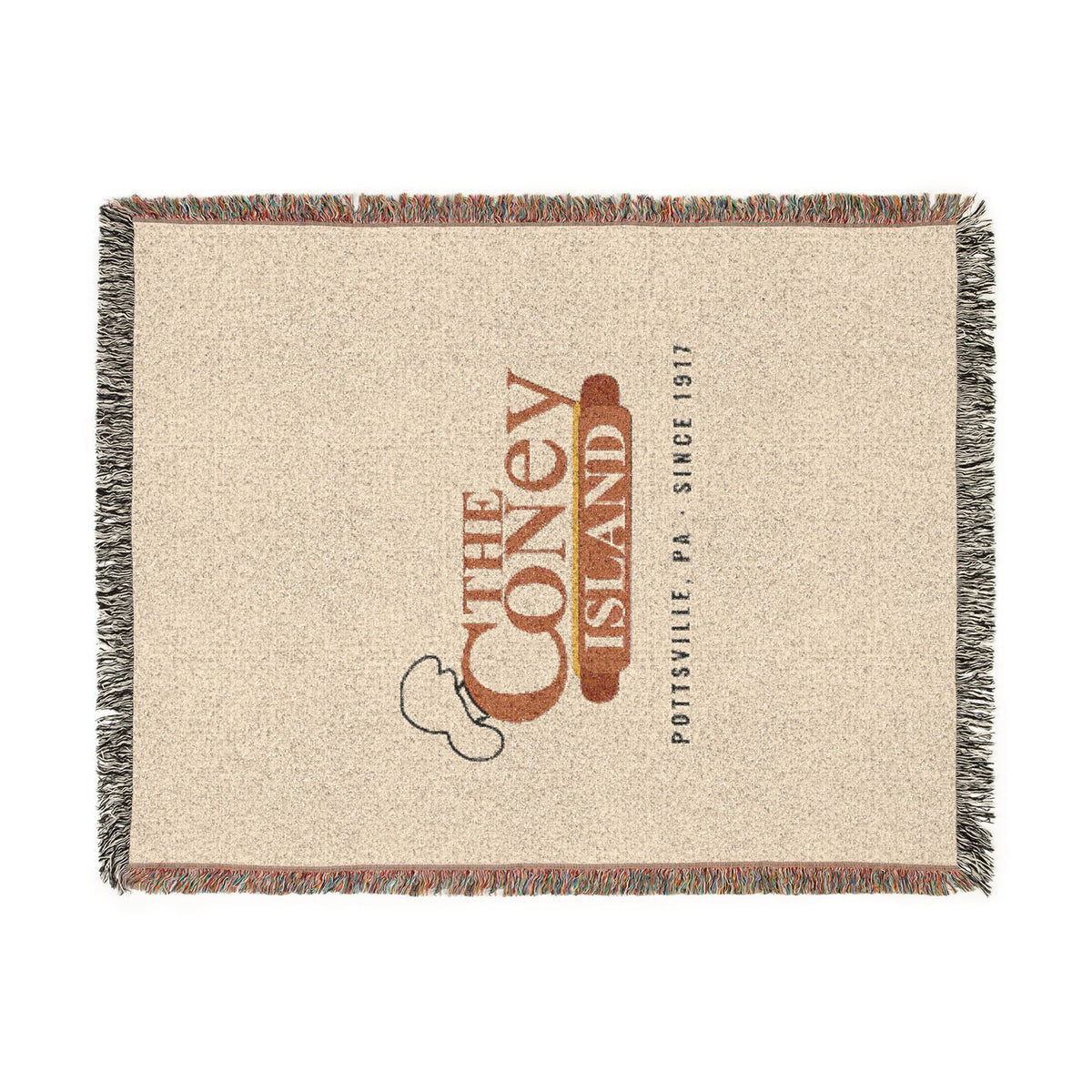 The Coney Island Woven Blanket