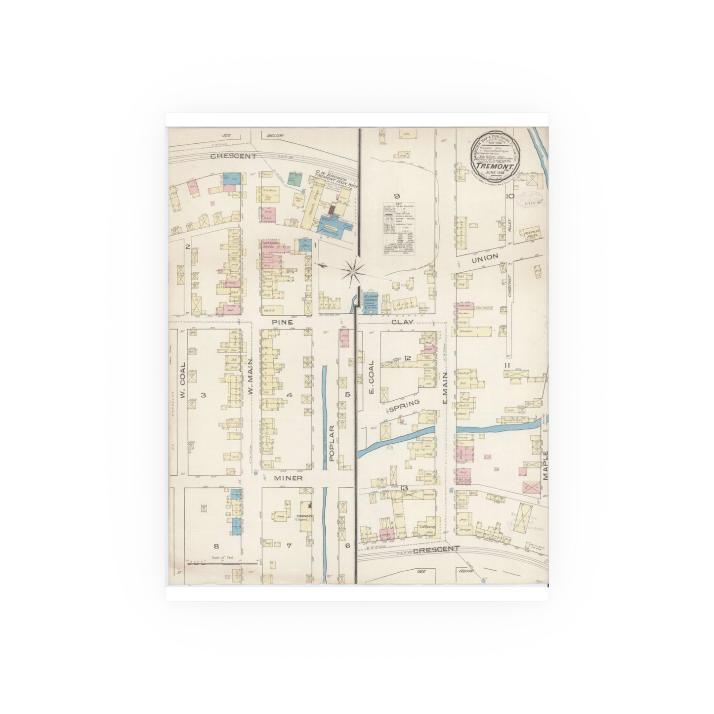 Sanborn Fire Insurance Maps — Tremont