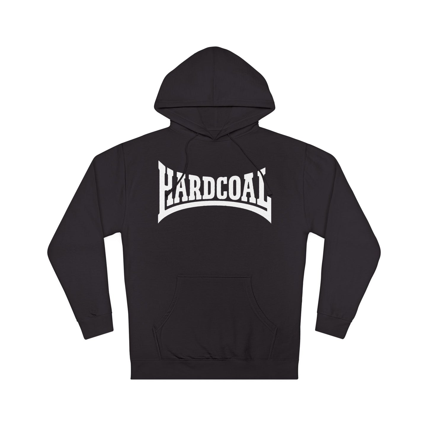 HARDCOAL Heavyweight Hoodie — Anthracite Black