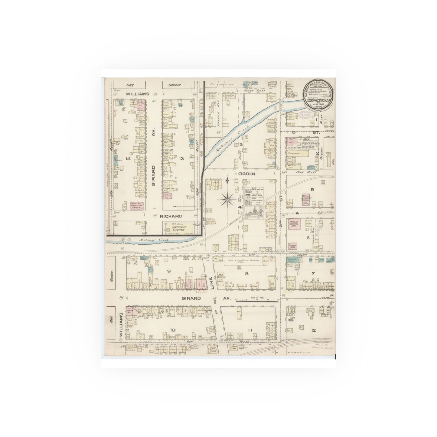 Sanborn Fire Insurance Maps — Girardville