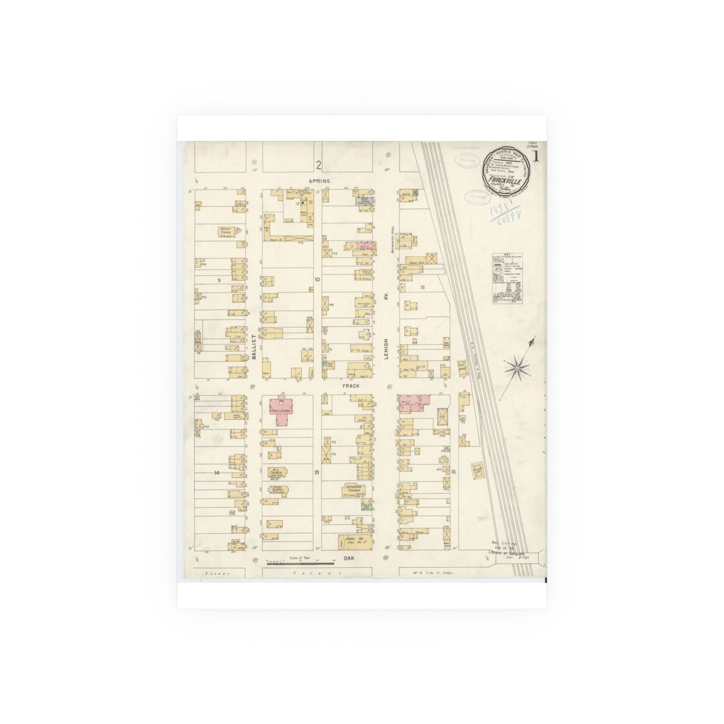 Sanborn Fire Insurance Maps — Frackville