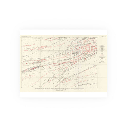 USGS Geology of the West-Central Southern Anthracite Field (PP 602)