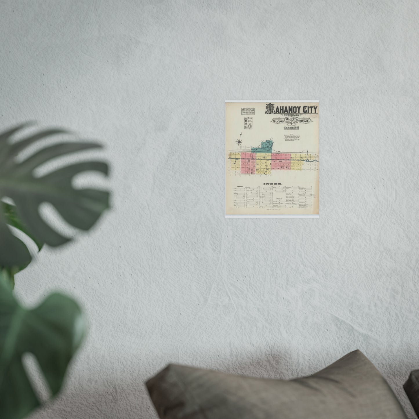 Sanborn Fire Insurance Maps — Mahanoy City