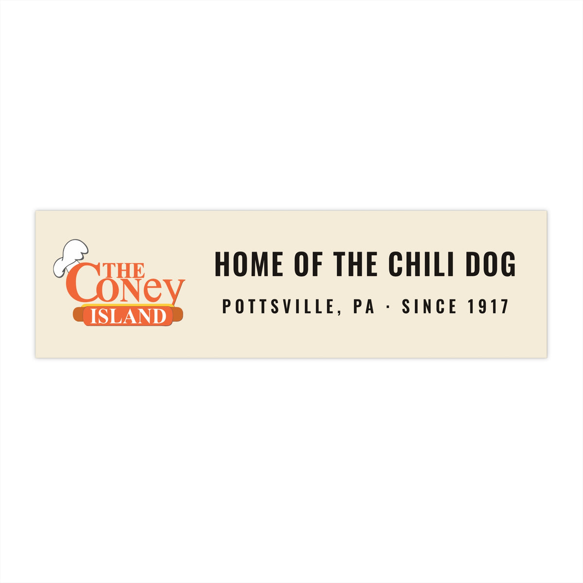 The Coney Island Bumper Sticker