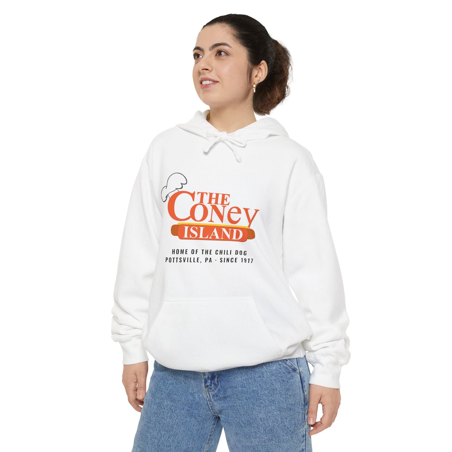 The Coney Island Classic Hoodie — Garment-Dyed