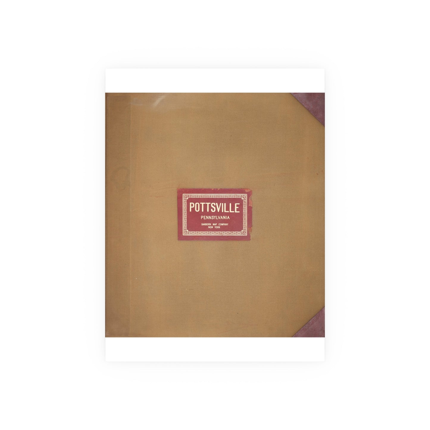 Sanborn Fire Insurance Maps — Pottsville