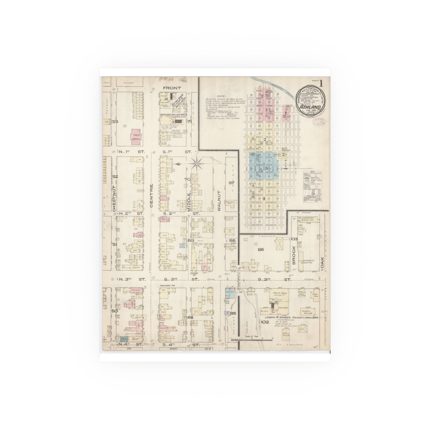 Sanborn Fire Insurance Maps — Ashland