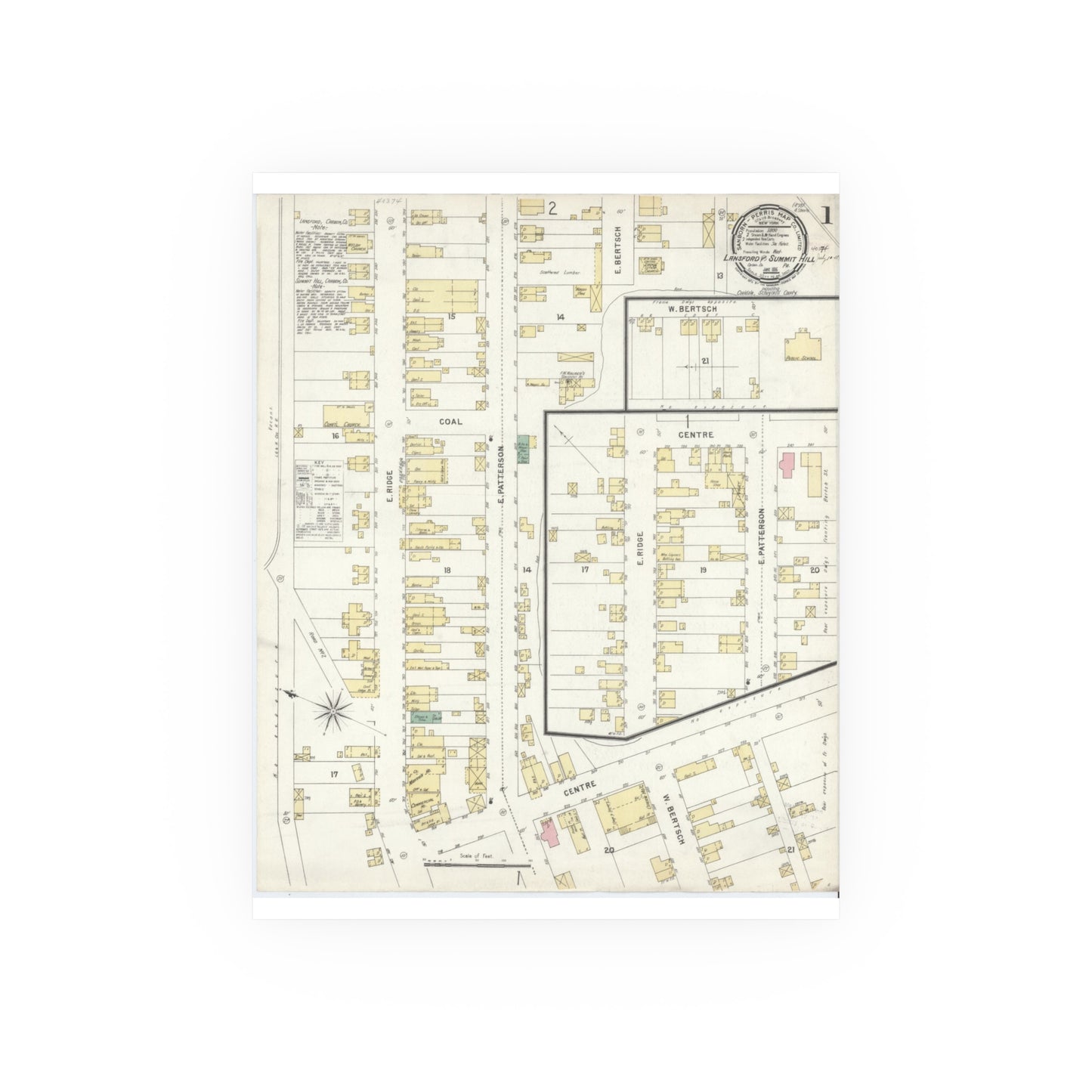 Sanborn Fire Insurance Maps — Lansford
