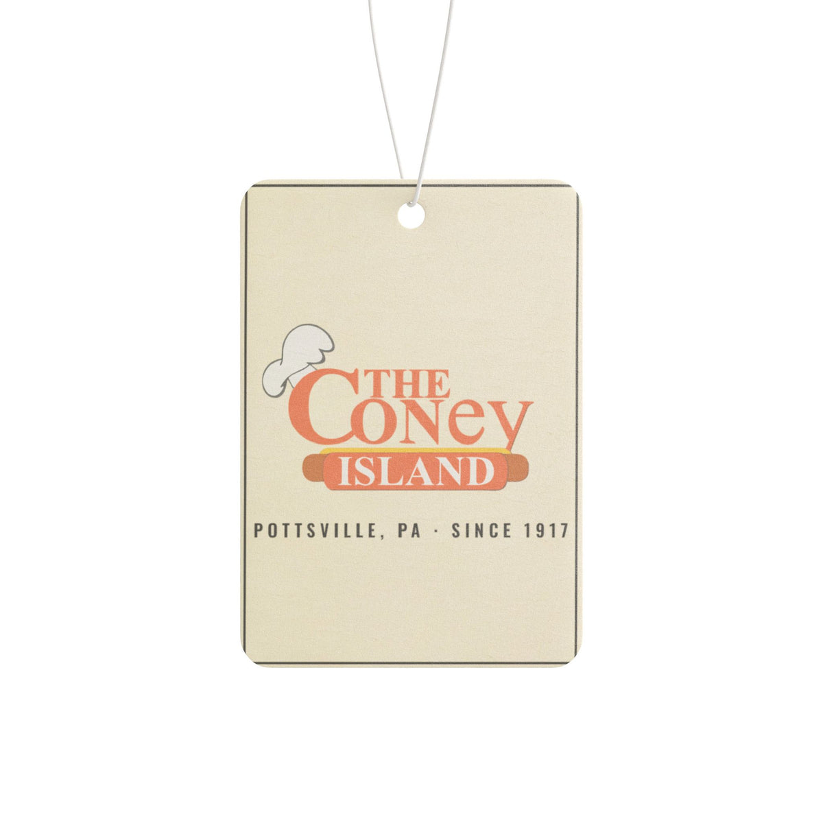 The Coney Island Car Air Freshener