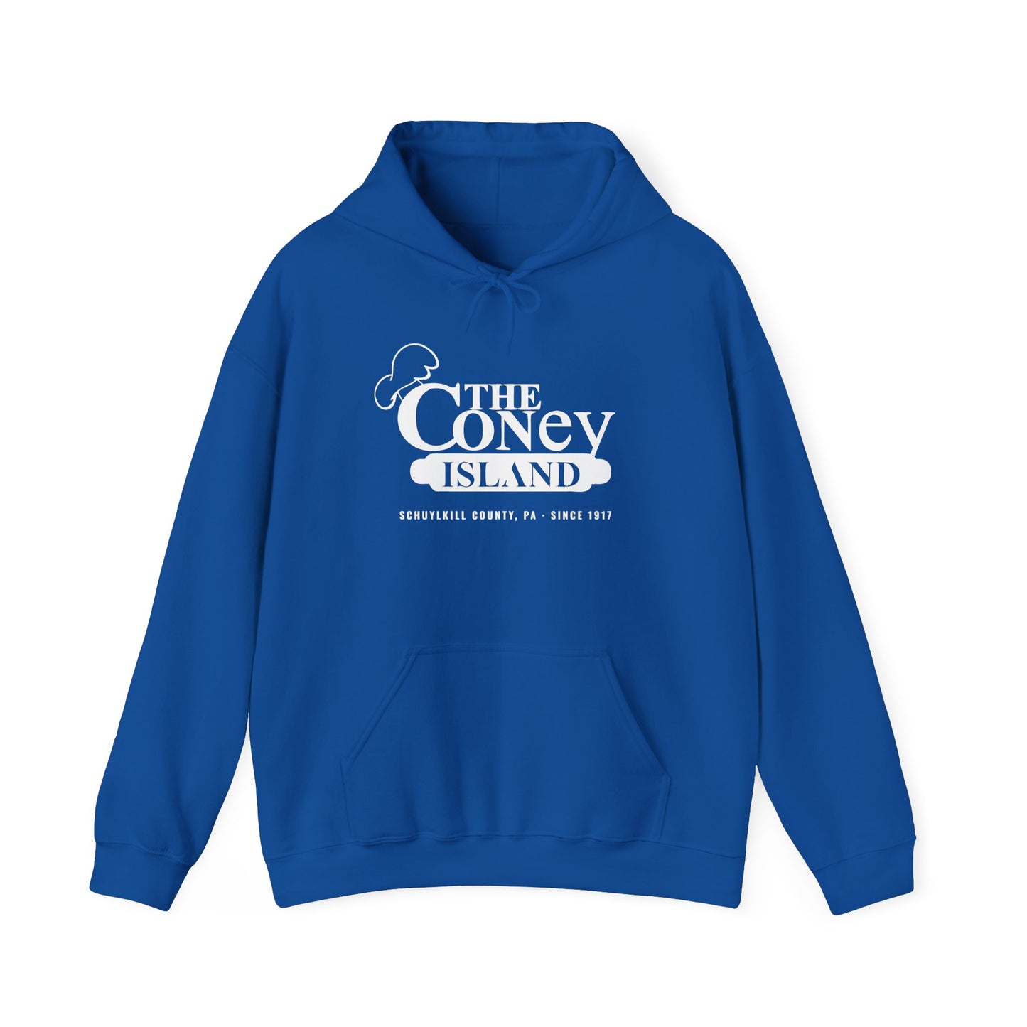 The Coney Island Hoodie — Minersville Blue