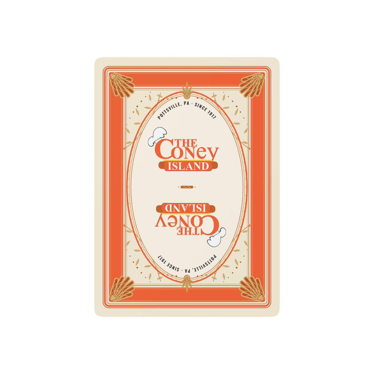 The Coney Island Playing Cards — Hot Dog