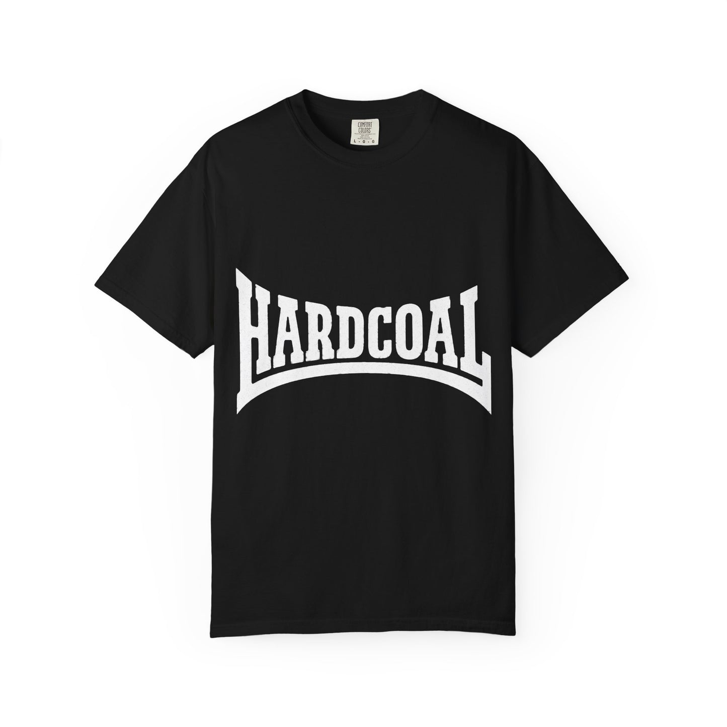 HARDCOAL Heavyweight Tee — Anthracite Black