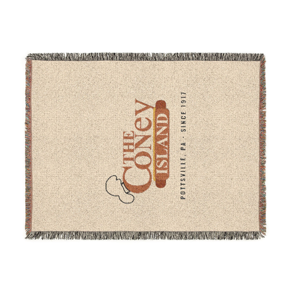 The Coney Island Woven Blanket