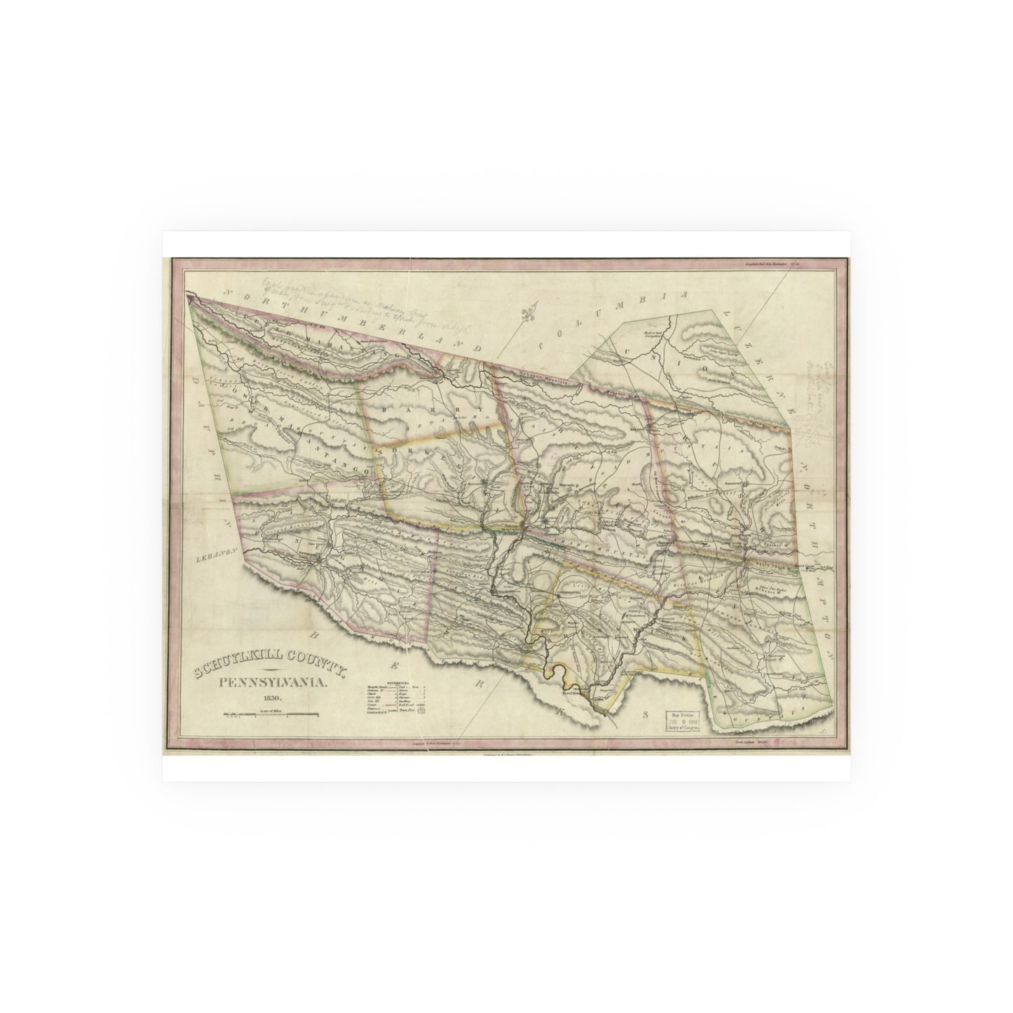 Schuylkill County, Pennsylvania (Tanner)