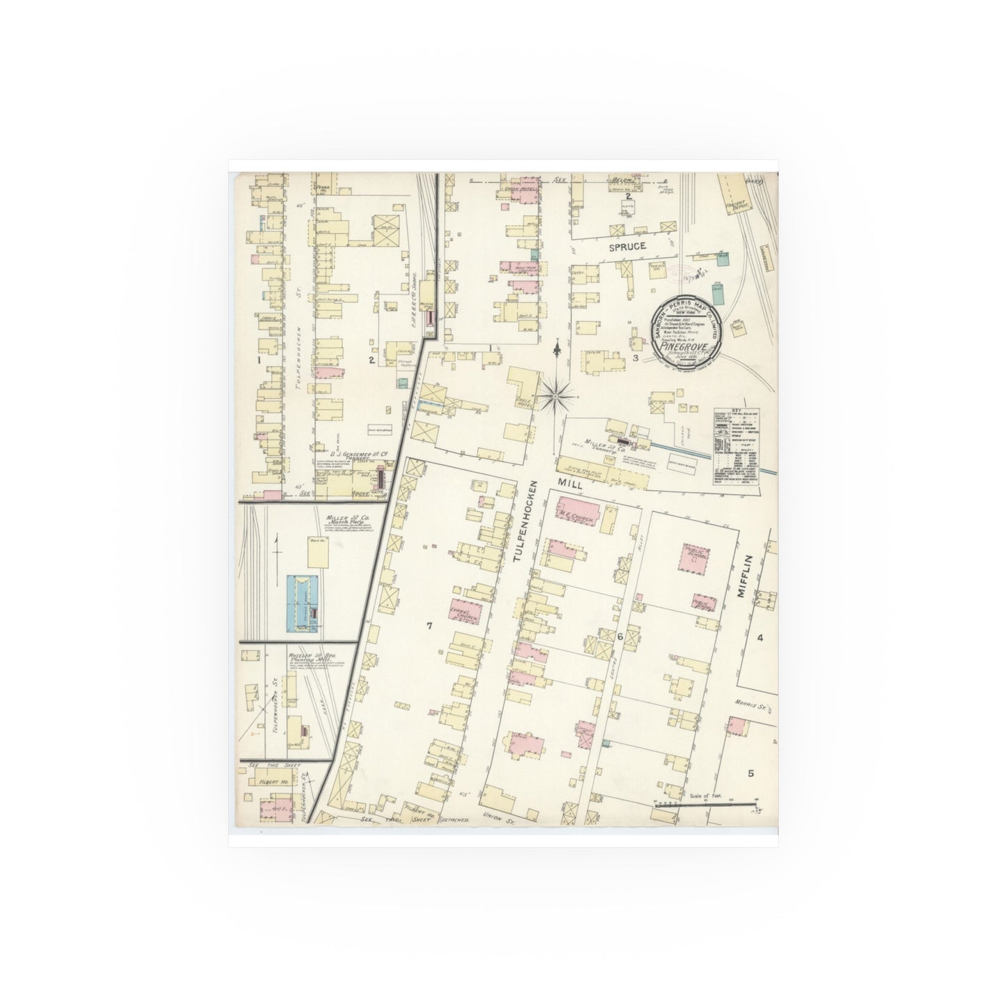 Sanborn Fire Insurance Maps — Pine Grove