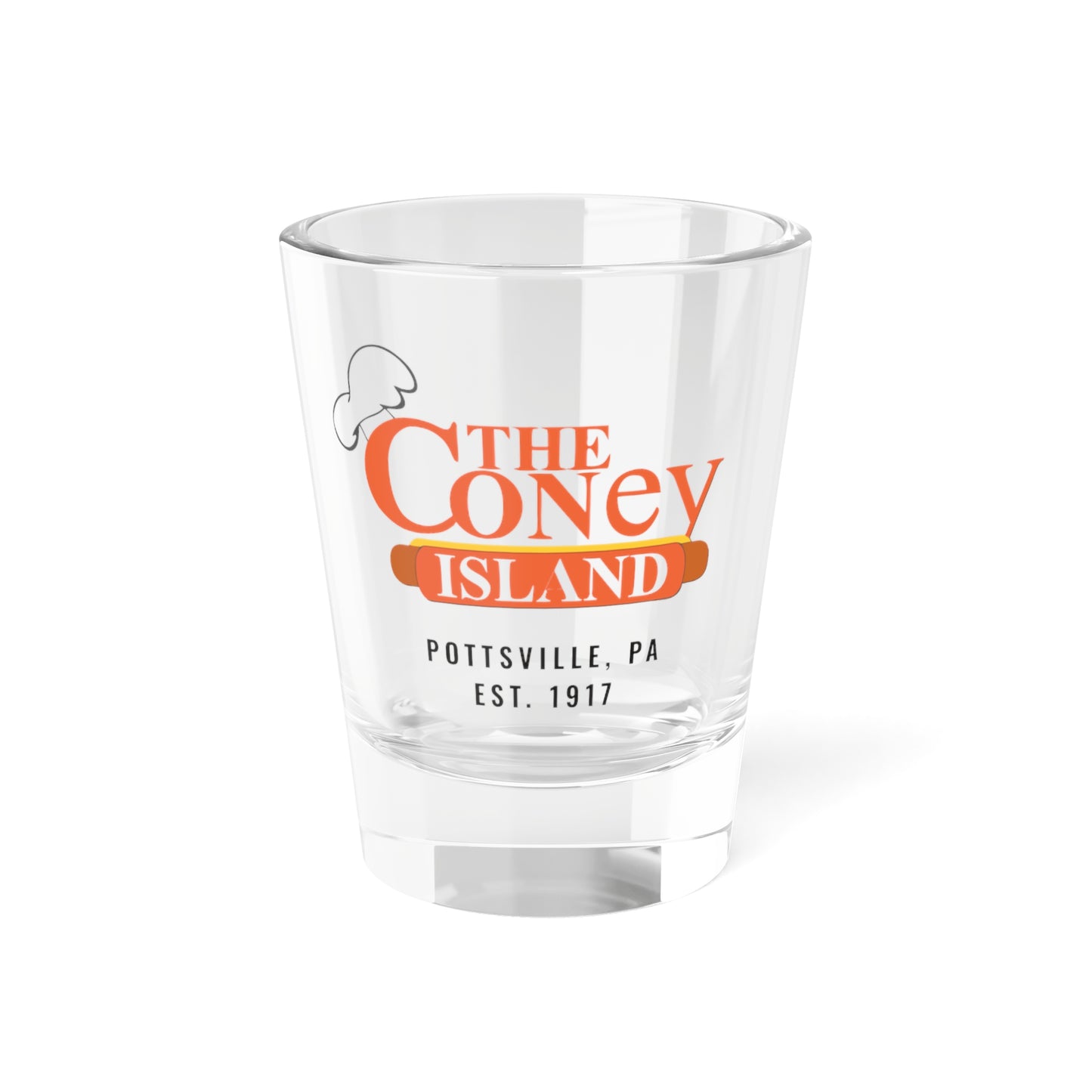 The Coney Island Shot Glass, 1.5 oz